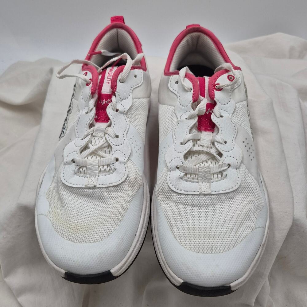 Ryka Court Agility Cross Training Lace Up Sneakers Women sz 9